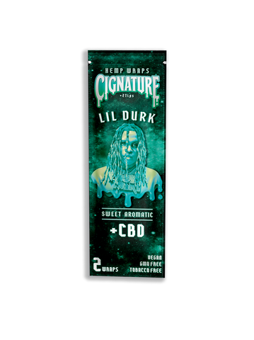 Cignature by Lil Durk | Sweet Aromatic | Hemp Wraps + CBD