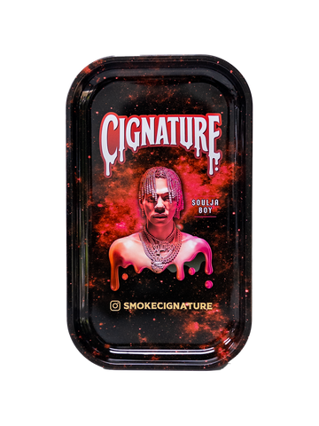 Cignature by Soulja Boy | Rolling Tray | Red