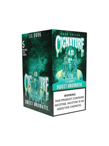 Cignature by Lil Durk | Sweet Aromatic | Cigars | Pack of 8