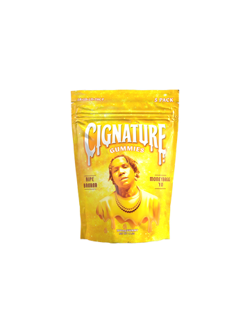Cignature by Moneybagg Yo | Ripe Banana | D8 + D9 + D11 + THC-P | Gummies