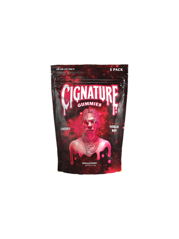 Cignature by Soulja Boy | Cherry | D8 + D9 + D11 + THC-P | Gummies
